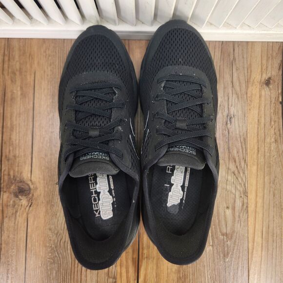 Skechers Slip-Ins Go Walk Glide Step 2.0 Dani Women's 8.5 Black Hands Free Shoes - Picture 5 of 9